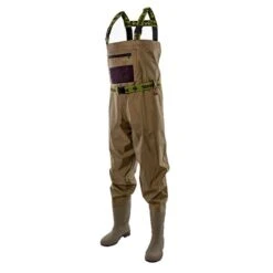 Snowbee 210D Nylon Chest Waders - Cleated Sole