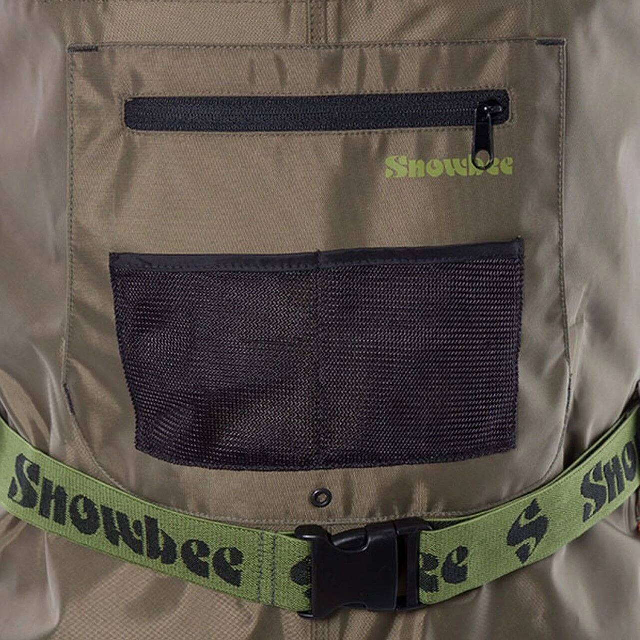 Snowbee 210D Nylon Chest Waders - Cleated Sole - Image 2